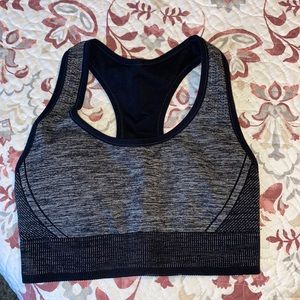 Black Sports Bra